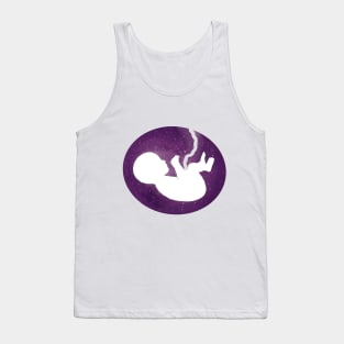 Galaxy Embryo - Galaxy Fetus Tank Top